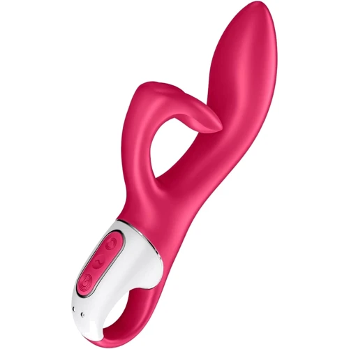 Вібратор-кролик Satisfyer Embrace Me berry: Тип управління кнопкове