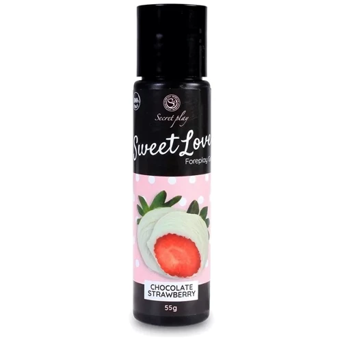 Гель для орального сексу Secret Play - Sweet Love Strawberries & White chocolate Gel, 60 ml