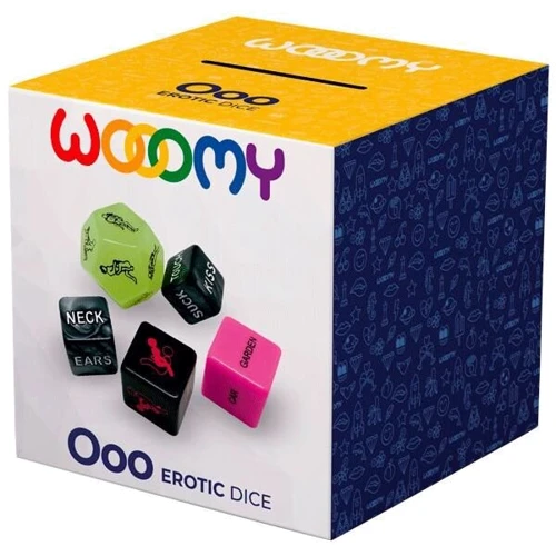 Набір кубиків Wooomy Ooo 5 Dice Set: Для кого Для пары