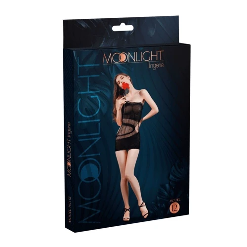 Эротическое платье LI.Moonlight Model 12 Black (Dress): Для кого Для женщин