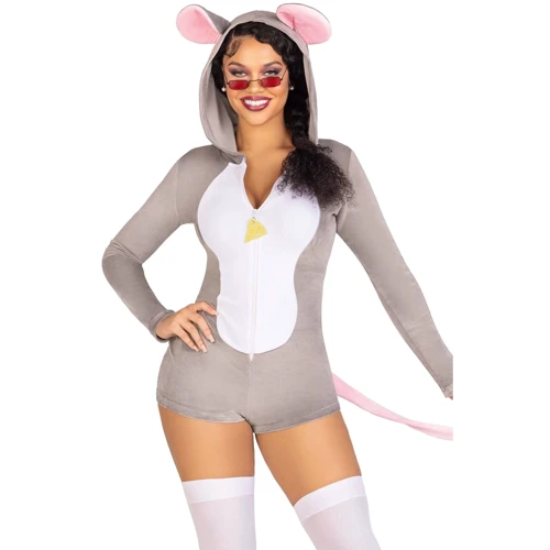 Эротический костюм мышки Leg Avenue Comfy Mouse M: Тип Животных