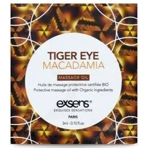 Пробник масажного масла EXSENS Tiger Eye Macadamia 3мл