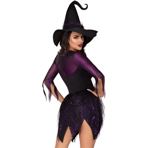 Костюм відьми Leg Avenue Mystical Witch XL: Декор Гліттер