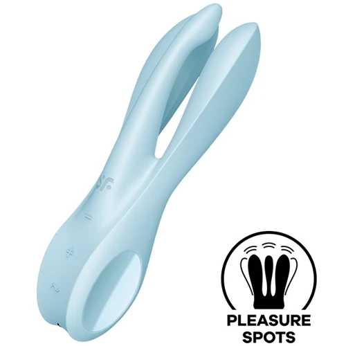 Клиторальный вибратор Satisfyer Threesome 1 Light Blue