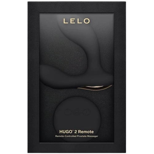 Массажер простаты LELO Hugo 2 Remote Black: Наличие вибрации Есть