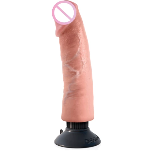 Вибратор Vibrating King Cock 9, 20.3x5.3 см: Назначение Вагинальные