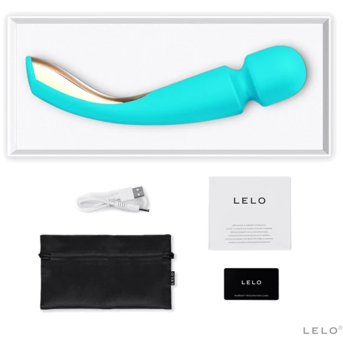 Вібромасажер LELO Smart Wand 2 Medium Ocean Blue: Для кого унісекс