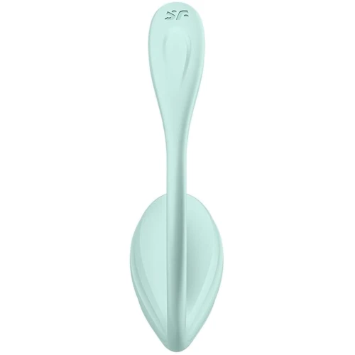 Виброяйцо Satisfyer Smooth Petal Connect App Mint фото 8