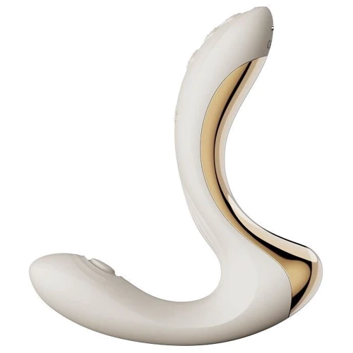 Вибратор-пульсатор с вакуумной насадкой Zalo – Talis G-Spot PulseWave Vibrator Ivory White: Для кого Для женщин