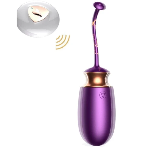 Виброяйцо з підігрівом і пультом дистанційного керування - Vibrating Silicone Love EGG USB, BS6300001 фото 8