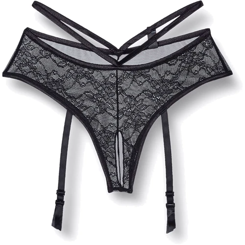 Женские стринги SoftLine - G-String 2484, M/L (black)