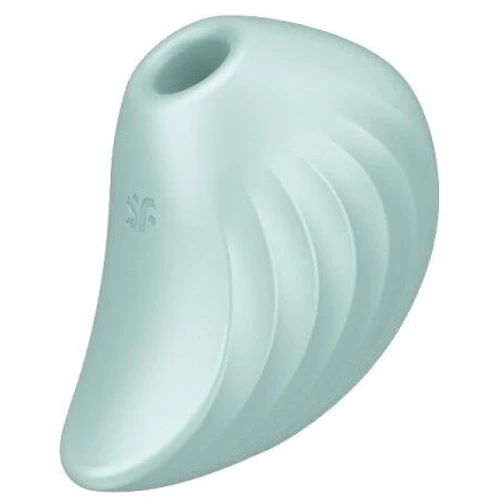 Вакуумний кліторальний стимулятор із вібрацією Satisfyer Pearl Diver Mint