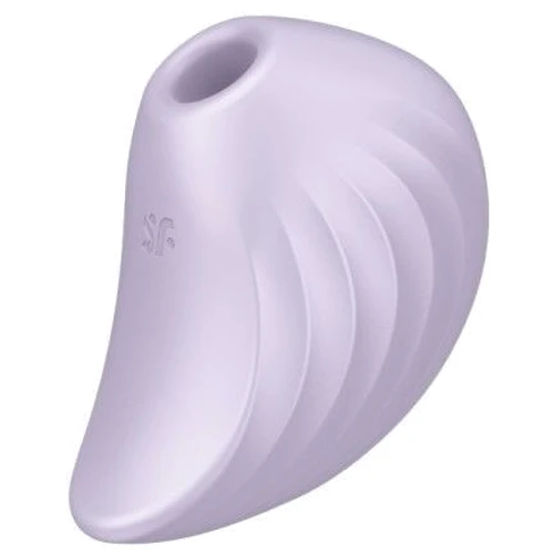 Вакуумный клиторальный стимулятор с вибрацией Satisfyer Pearl Diver Violet