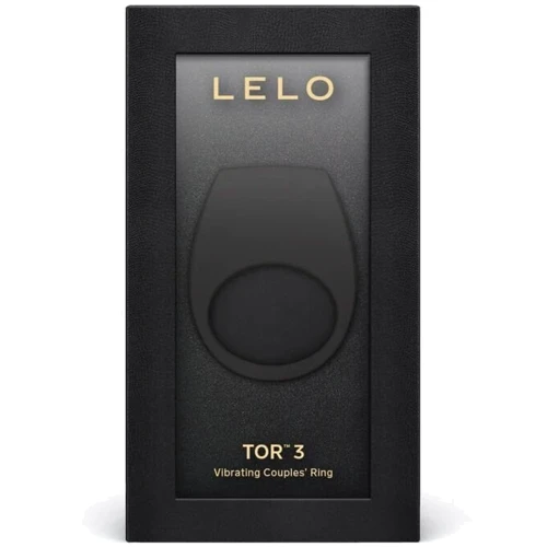 Ерекційне кільце з вібрацією LELO Tor 3 Black: Колір черный