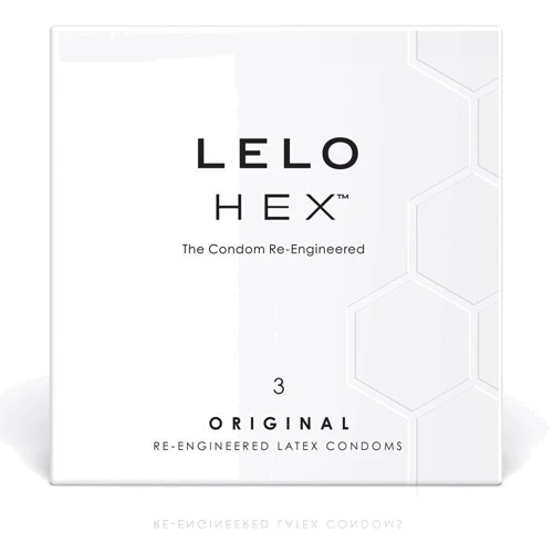 Презервативи LELO HEX Condoms Original 3 Pack