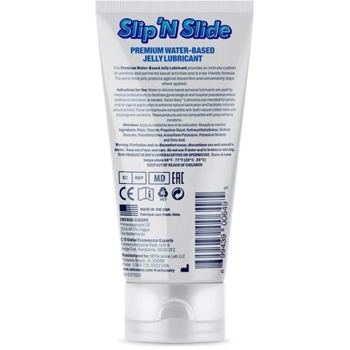 Лубрикант на водной основе Swiss Navy Slip'N Slide Premium Jelly 150 мл: Для кого Унисекс