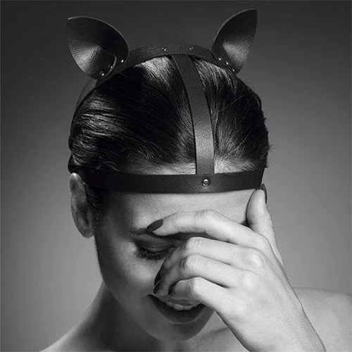 Кошачьи ушки Bijoux Indiscrets MAZE - Cat Ears Headpiece Black: Размер Универсальный