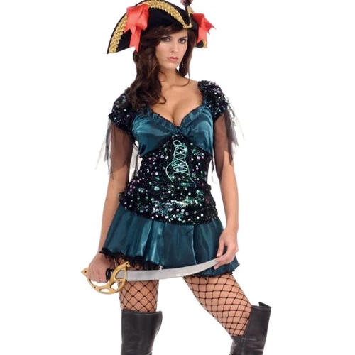 Платье пиратки Rubies - High Seas Babe Blue Pirate Costume, XL