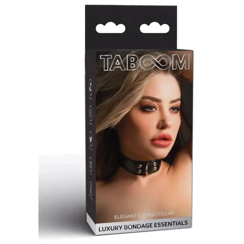 Сексуальный ошейник Taboom Elegant D-Ring Collar: Для кого Унисекс