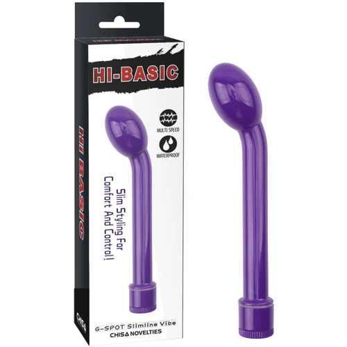 Вибратор CHISA Hi Basic G-Spot Slimline Vibe: Тип управления Поворотное реле