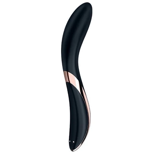 Вібратор із перловою стимуляцією точки G Satisfyer Rrrolling Explosion Black: Довжина, см 23