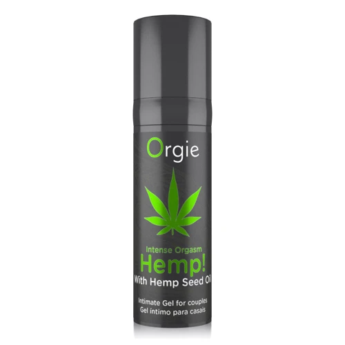 Підсилювач оргазму Intense Orgasm Hemp! з маслом канабісу - 15 мл Orgie (Бразилія-Португалія)