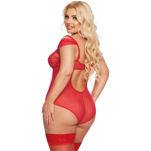 Боді SoftLine Dora, XXXL (red): Для кого Для женщин