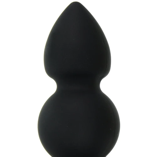 Анальная пробка Tom of Finland Weighted Silicone Anal Plug, 12.7x5.7 см: Наличие вибрации Нет