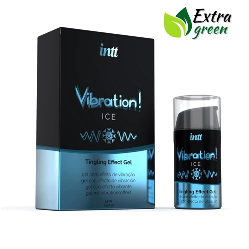 Жидкий вибратор Intt Vibration Ice EXTRA GREEN (15 мл)