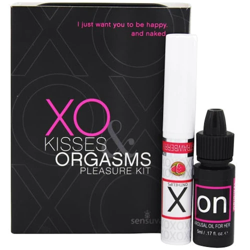 Набір Sensuva - XO Kisses & Orgasms Pleasure Kit