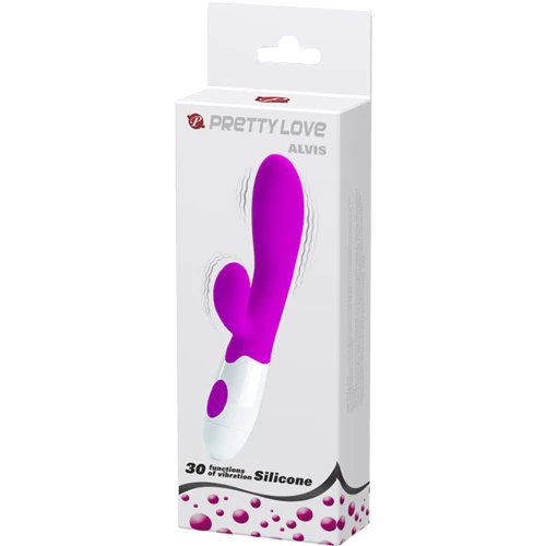 Вибратор Pretty Love Alvis Vibrator Purple: Длина, см 20