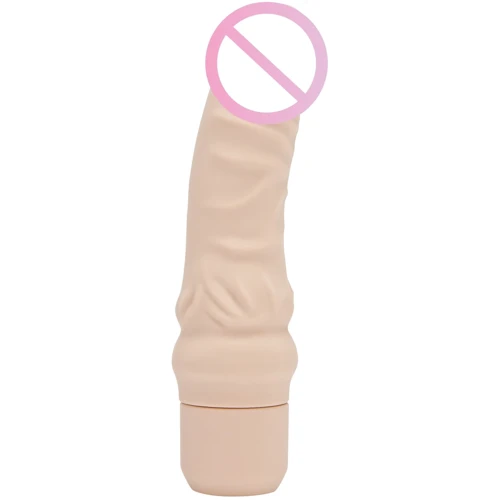 Вибратор Mini Classic G-spot Vibrator, 14x4 см, телесный