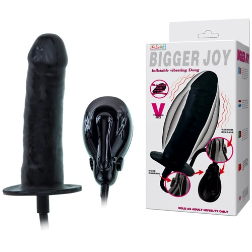 Вібратор LYBAILE Bigger Joy Inflateable Vibrating Dong: Для кого Для женщин