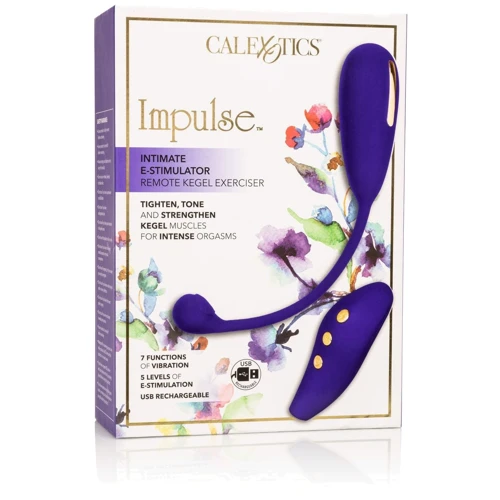 CalExotics Impulse EStim Remote Kegel Exerciser - виброяйцо тренажер Кегеля фото 5