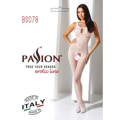 Бодістокінг Passion BS078 white: Застосування На тело