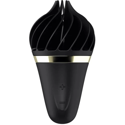 Мороженка спиннатор Satisfyer Lay-On - Sweet Temptation Black/Gold