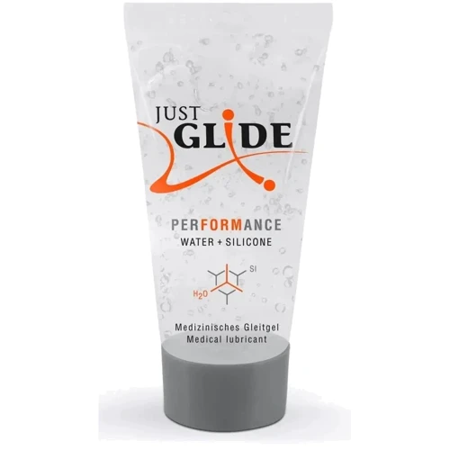 Гібридний гель-лубрикант Just Glide Performance, 20 ml