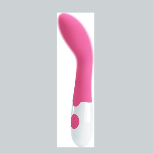 Вибратор для точки G Pretty Love Bishop Vibrator Pink: Длина, см 18.2