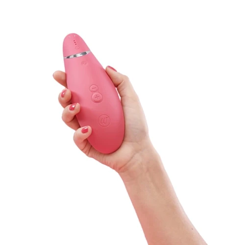 Вакуумный клиторальный стимулятор Womanizer Premium 2 Raspberry фото 7