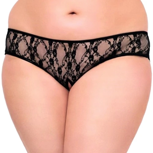 Жіночі стрінги SoftLine - String 2472, Plus Size, XXL (black)