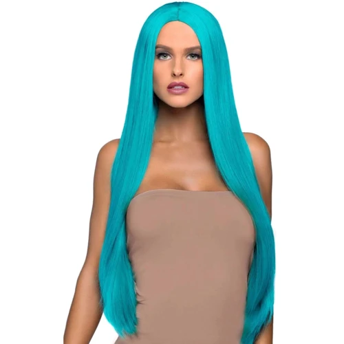 Перука Leg Avenue 33" Long straight center part wig turquoise