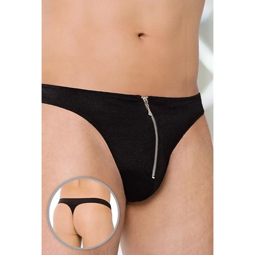 Чоловічі труси SoftLine - Thong 4501, XL (black)