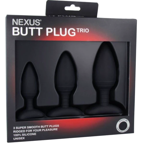 Набір анальних пробок Nexus Butt Plug Trio