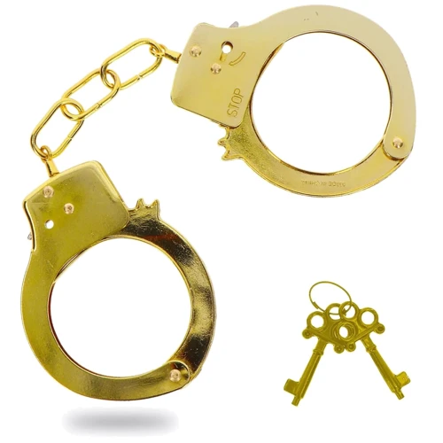 Наручники металеві Toy Joy Gold Fun Cuffs (золотисті)