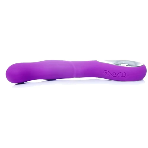 Вібромасажер для точки G Boss Series - Wibrator G-spot 10 функцій USB Purple, BS2200055 фото 7