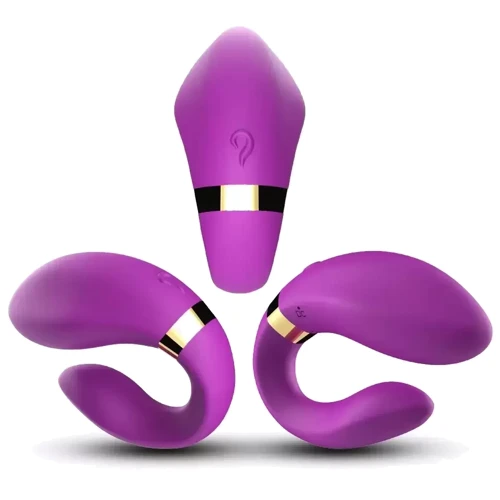 Вибратор Boss Series Couples Vibrator Purple (BS5200030-1): Тип и форма Вибромассажер