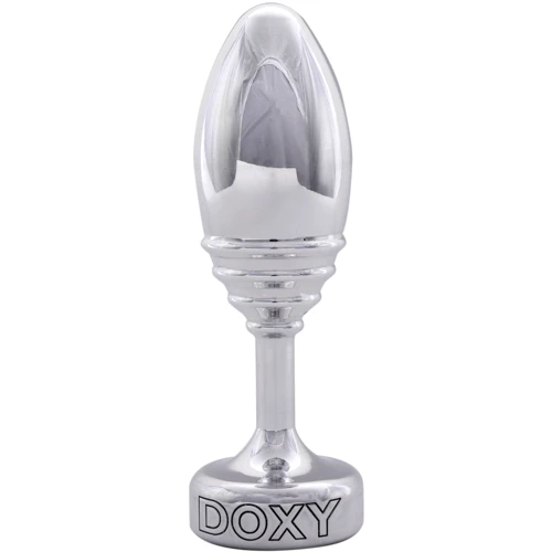 Анальная пробка DOXY Butt Plug RIBBED