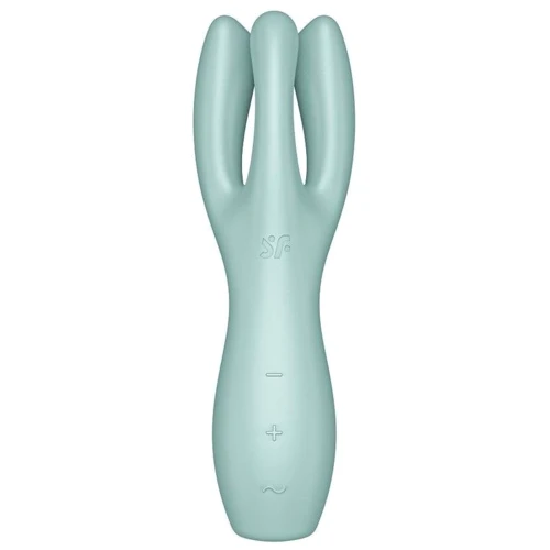 Клиторальный вибратор Satisfyer Threesome 3 Mint с тремя пальчиками