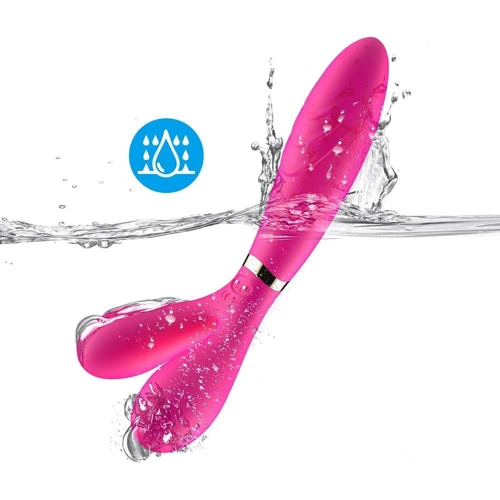 Вибратор BOSS Dual-head Massager Pink: Тип управления Кнопочное