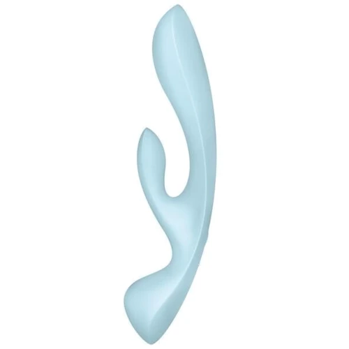 Вібратор-кролик Satisfyer Triple Oh Blue: Призначення Для точки G